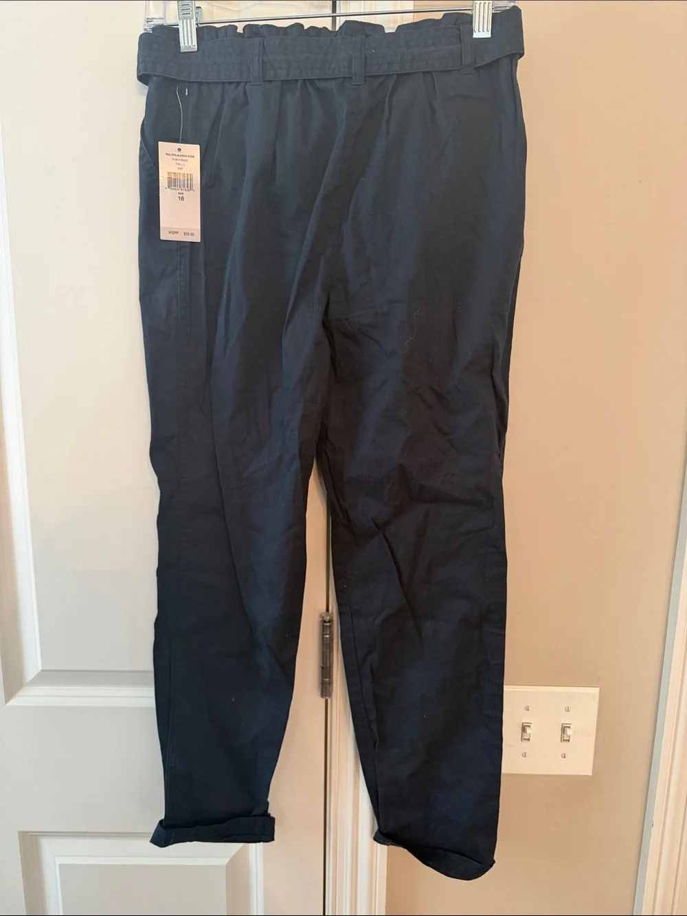Kids Ralph Lauren Tie-Waist Casual Pants
